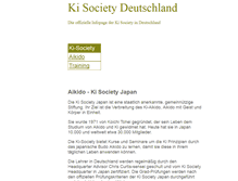 Tablet Screenshot of ki-society.de